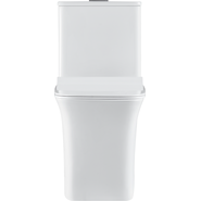 Унитаз-моноблок безободковый Sole Slot с тонкой крышкой микролифт фото 3