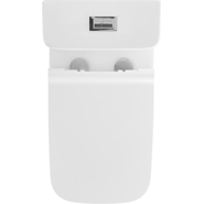 Унитаз-моноблок безободковый Sole Slot с тонкой крышкой микролифт фото 4