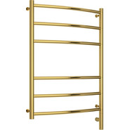 Полотенцесушитель электрический Сунержа Галант 3.0 П6 800x600 мм 03-5801-8060 R, золото фото 