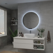 Зеркало Континент Ajour Led 80 см ЗЛП105 фото 2