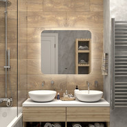 Зеркало Континент Burzhe Led 80 см ЗЛП2457 фото 4