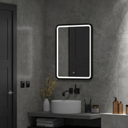 Зеркало Континент Enjoy Black Led 60 см ЗЛП1100 фото 3