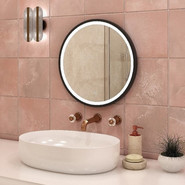 Зеркало Континент Style Black Led 60 см ЗЛП1016 фото 