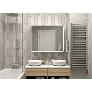 Зеркало-шкаф Континент Elliott Led 100 см МВК031 фото 