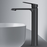 Смеситель для раковины высокий Am.Pm Func F8F92022, черный, Цвет производителя: чёрный фото 5