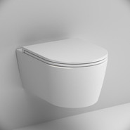 Унитаз подвесной Am.Pm Func FlashClean C8F1700SC с сиденьем микролифт фото 