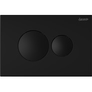 Кнопка смыва Loranto 7313, черный матовый фото 