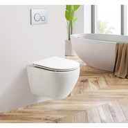 Унитаз подвесной безободковый BelBagno Sfera-Tor BB046CH-TOR (Система смыва торнадо) фото 3