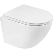 Унитаз подвесной безободковый BelBagno Sfera-Tor BB046CH-TOR (Система смыва торнадо) фото 5