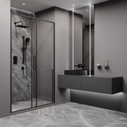 Смеситель для ванны Iddis Slide SLIBLBTi67, черный матовый фото 2