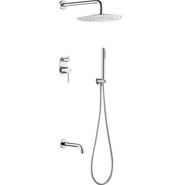 Душевая система для ванны Boheme Uno 464-2-CR, chrome, Цвет производителя: chrome фото 