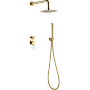 Душевая система для душа Boheme Uno 464-G, gold, Цвет производителя: gold фото 