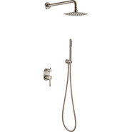 Душевая система для душа Boheme Uno 464-NB, nickel brush, Цвет производителя: nickel brush фото 