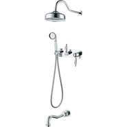 Душевая система для ванны Boheme Brillante Ripresa 348, chrome фото 