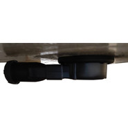 Поддон Sanitana Rocks 90x90 см, чёрный фото 4