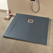 Поддон Sanitana Rocks 90x90 см, антрацит фото 2