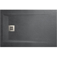 Поддон Sanitana Rocks 100x80 см, антрацит фото 