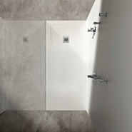 Поддон Sanitana Rocks 120x80 см, белый фото 3