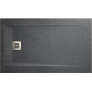 Поддон Sanitana Rocks 120x80 см, антрацит фото 