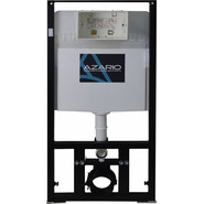 Инсталляция с подвесным безободковым унитазом Azario Teramo AZ-8010-1000+AZ-052-MB+AZ-8200-0092/AZ-P58-0190, черный матовый фото 2