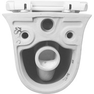 Унитаз подвесной безободковый Azario Felice AZ-0051 с крышкой микролифт фото 6