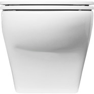 Унитаз подвесной безободковый Azario Porta AZ-0064 с крышкой микролифт фото 5