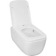 Унитаз подвесной безободковый Azario Flavia AZ-0076-UQ1 с крышкой микролифт (Система смыва торнадо) фото 3