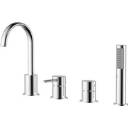 Смеситель для ванны Azario Delicate AZ-QA28173C-1381AC, Цвет производителя: хром фото 