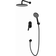 Душевая система для душа Azario Vise AZ-VSA248330PA+82KPA, черный фото 