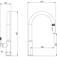 Смеситель для кухни Azario Diamond AZ-VJB569193C фото 2