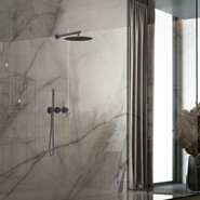 Душевая система для душа Vincea Groove VSFW-4G01GM, вороненая сталь фото 2