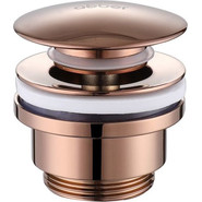 Донный клапан Abber AF0011RG, розовое золото фото 