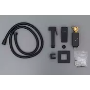 Набор для гигиенического душа Haiba HB5512-7, чёрный матовый фото 2