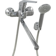 Смеситель для ванны Diadonna D80-222141 с душевым гарнитуром, Цвет производителя: хром фото 