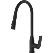 Смеситель для кухни Haiba HB73816-7, чёрный матовый фото 