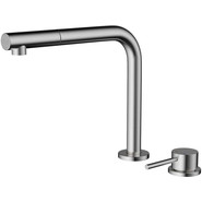 Смеситель для кухни Omoikiri Nara-S BN 4994329, нержавеющая сталь фото 