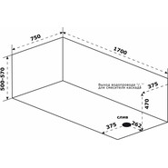 Ванна акриловая Azario Бали 170x75 см БАВ0104, Размер - мм: 1700х750 фото 5