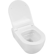 Унитаз подвесной безободковый Azario Ferio 87565 с тонкой крышкой микролифт фото 2