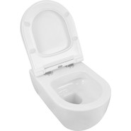 Унитаз подвесной безободковый Azario Ferio 87565 с тонкой крышкой микролифт фото 3