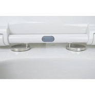 Унитаз подвесной безободковый Azario Ferio 87565 с тонкой крышкой микролифт фото 6