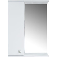 Зеркало-шкаф Стиль Моника 50 см L, без светильника, белый фото 