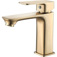 Смеситель для раковины Ledeme L1080Y, золото фото 