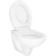 Унитаз подвесной безободковый Creo Ceramique Project PR1100N с крышкой микролифт фото 3