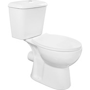 Унитаз-компакт Loranto Lino CS-CT8812 с тонкой крышкой микролифт фото 