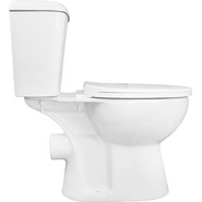 Унитаз-компакт Loranto Lino CS-CT8812 с тонкой крышкой микролифт фото 6