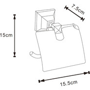 Держатель для туалетной бумаги Azario Altre AZ-96010 фото 2