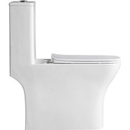 Унитаз-моноблок BelBagno Neon BB8617CPR-MN/SC с крышкой микролифт фото 2