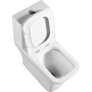 Унитаз-моноблок BelBagno Neon BB8617CPR-MN/SC с крышкой микролифт фото 4