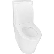 Унитаз-компакт безободковый Azario Anteo Round AZ-1219A с тонкой крышкой микролифт фото 3