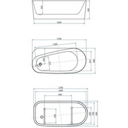 Ванна отдельностоящая Allen Brau Priority 1 170х80 см 2.31001.20 фото 2